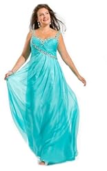 Plus Size Chiffon/Taffeta/Tulle Crystal Beaded Crystals Lace Applique Prom Dress/Wedding Dress 