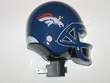 DENVER BRONCOS 3-D Logo Helmet Shaped Night Light