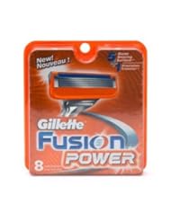 Health and Beauty: 8 Gillette Fusion Compatible Cartridges - Gillette Generic