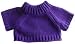 Purple Sweater Clothes for 14" - 18" Stuffed Animals and Dolls