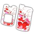 Motorola I776 Verizon/ Sprint/ Nextel Snap On Protector Hard Case Image Cover Red Hearts Design