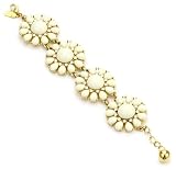 Kate Spade New York Glossy White Garden Bracelet