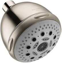 Hansgrohe 28442821 Aktiva A8 4-Jet Showerhead, Brushed Nickel