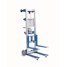 Genie Lift, GL- 4, Heavy-Duty Aluminum Manual Lift,500 lbs Load Capacity, Lift Height 5' 11"