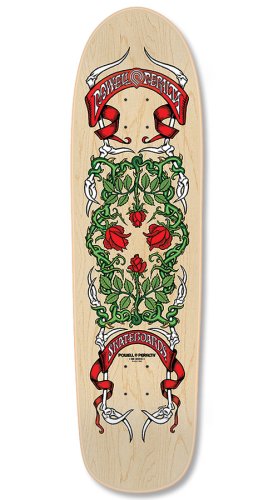 Childrens Toyshop  Toys : Powell-Peralta Rose Bones Skateboard Deck (Natural)