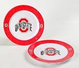 Ohio State Buckeyes 4-pk Plate Set