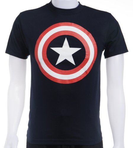  Captain America Logo Shirt