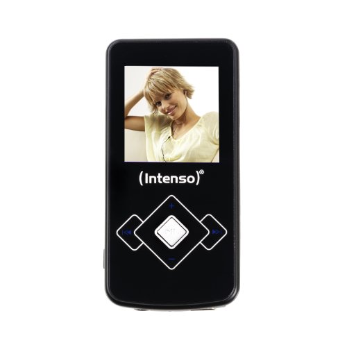 Intenso Video Rider Tragbarer MP3-Player 4 GB  (3,8 cm (1,5 Zoll) Farbdisplay, USB 2.0) schwarz