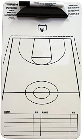 KBA Basketball Coaches 9 x 15 Half Court Playmaker Clipboard