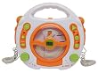 Idena 6800533 - CD und MP3 - Player mit zwei Mikrofonen zum Mitsingen und USB Anschlu� in wei�