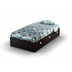 41GiRP8+NAL. SL160 SS150  #7: South Shore Furniture, Cakao Collection, Twin Mates Bed 39", Chocolate