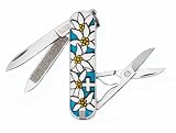 VICTORINOX(ビクトリノックス) クラシック エーデルワイス柄 BL 保証書付 0.6203.840BL 【日本正規品】の画像