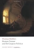 Produkt-Bild: Human Nature & de Corpore Politico: With Three Lives: Human Nature Pt. 1 (Oxford World's Classics)