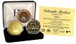 Colorado Rockies 24Kt Gold And Infield Dirt 3 Coin Set