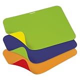 3 Flexible Chopping Mats Cutting Board Set