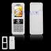 Kyocera S1300 Melo Cell Phone White Rubber Feel Protective Case Faceplate Cover + Free LiveMyLife Wristband