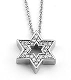 Crislu Star of David Pendant (0.25 cttw)