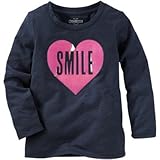 OSHKOSH(オシュコシュ) スマイルティ カラー トップス長袖Tシャツ 9ヶ月【並行輸入】