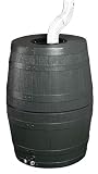 Garden Scene G32 Rain Barrel, Green, 45 Gallon