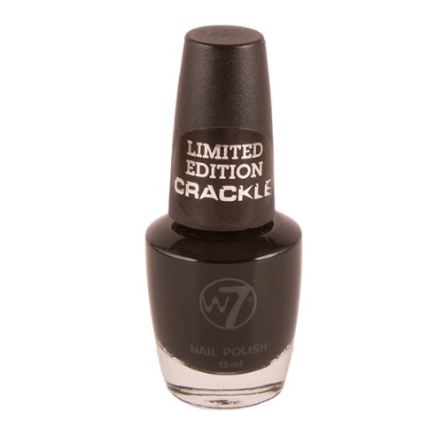 W7 Cosmetics Crackle Effect Nail Polish (Nagelleck) - Schwarz Preisvergleich