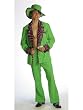 Sugar Bear Pimp Sugar Daddy Costume Green Suit Frat Funny College Humor Halloween