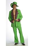 Sugar Bear Pimp Sugar Daddy Costume Green Suit Frat Funny College Humor St Patrick's Day