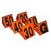 Weighted Football Yard Markers