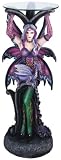 Pink Wing Fairy And Purple Dragon End Table Collectible Decoration