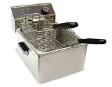 FMA Electric Deep Fryer Counter Top Single Bay 110 Volts EF6L