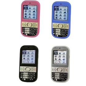 Premium Silicone Rubber Soft Case Cover for Palm Centro (Choose from Blue, Black, Pink, Clear)
