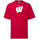 Nike - Nike Wisconsin Badgers Cardinal Classic Logo T-shirt