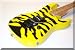 GEORGE LYNCH Miniature Mini Guitar Dokken ESP Tiger Yellow