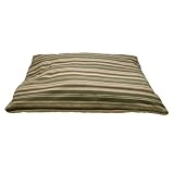 K&H Single-Seam Classic Pet Bed, Large 43-Inch by 56-Inch, Green/Brown