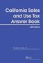 California Sales and Use Tax Answer Book, 2009