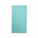 2013 Pocket Agenda Datebook, Saffiano 6", Aqua