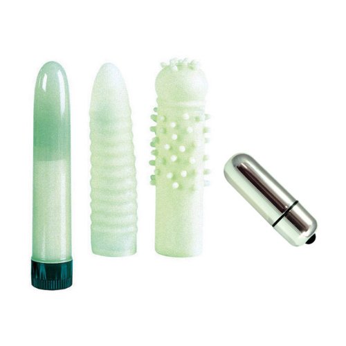 California Exotics / Swedish Erotica Glow In The-Dark Kit for Lovers Adult Sex Toy Kit