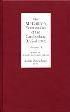 The McCulloch examinations of the Cambuslang revival (1742) : a critical edition : conversion narratives from the Scottish Evangelical awakening