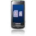 Samsung B7722i DuoS Smartphone (8,1 cm (3,2 Zoll) Display, Dual SIM, Touchscreen, 5 Megapixel Kamera) schwarz