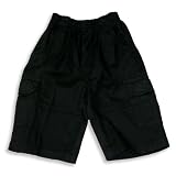 Wes and Willy - Boys Cargo Style Short, Black
