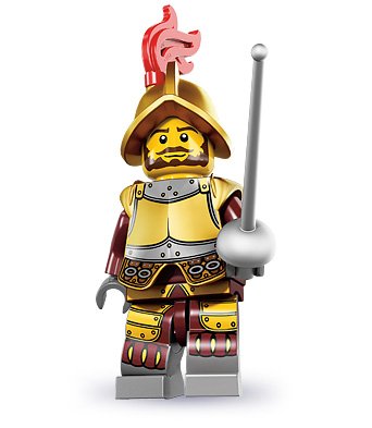 Lego Series 8 Minifigures -Conquistador