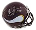Chuck Foreman Autographed Minnesota Vikings Mini Helmet Inscribed 