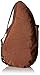 AmeriBag Classic Distressed Nylon Healthy Back Bag tote Medium,Brown,one size