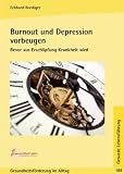 Produkt-Bild: Burnout und Depression vorbeugen