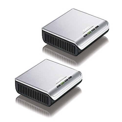 ZyXEL PLA-400 Powerline-Adapter Homeplug AV 200Mbit/s (Starterkit)