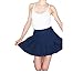 Pusheng Womens Stylish Slim High Waist Pleated Tennis Skirts