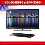 Sony KDL-55EX620 - 55" BRAVIA LED-backlit LCD TV + Sony BDP-S380 - 3D Blu-r ....