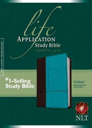 Life Application Study Bible NLT, Personal Size, TuTone
