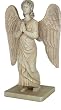 Archangel Gabriel of Mercy Praying Statue, Stone Finish - Large