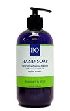 EO Hand Soap, Rosemary & Mint, 12-Ounce Bottles (Pack of 3)