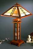 Dale Tiffany Craftsman Series Tiffany Table Lamp